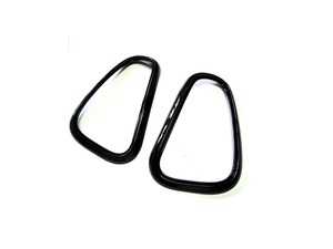 ES#4419893 - 63217166959 - Black Tail Light Trims - Set  - Black line add on tail light trims - ECS - MINI