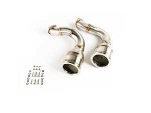 ES#4419989 - EXH-DP-0048-CAT - Downpipes With High Flow Cats - This is the best bolt-on modification that will increase exhaust flow, improve turbocharger spool time and drastically change the sound of your sport SUV. - CTS - Audi