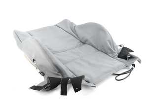 ES#143038 - 52108234947 - Leather Upper Seat Cover - Grau/Gray - Priced per seat - Genuine BMW - BMW