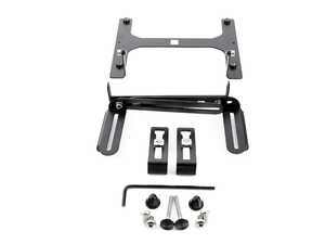 ES#4339874 - LPM-BMC0137-N - No-Drill Front License Plate Mount - North America - Mount your front license plate without needing to drill holes into your bumper! - Carbonio - BMW