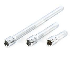 ES#3238578 - 640846 - 3 Piece 1/2 in. Dr. Socket Extension Bar Set - Reach that unreachable fastener in a flash with Powerbuilt socket extension bars. - Powerbuilt - Audi BMW Volkswagen Mercedes Benz MINI Porsche