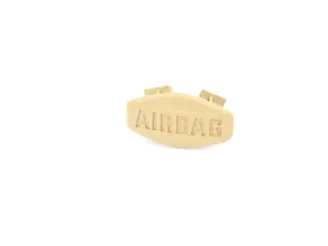 Airbag Badge - Light Yellow