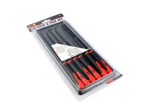 ES#4372157 - W942 - 6pc Hook & Pick Set - Includes straight, angled and combination picks - Performance Tool - Audi BMW Volkswagen Mercedes Benz MINI Porsche