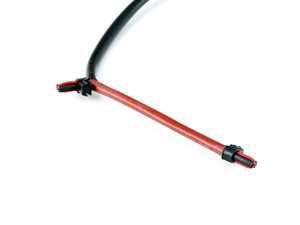 ES#3318797 - 98661236501 - Rear Brake Pad Wear Sensor - Priced Each - Left or right side fitment - Two required - Genuine Porsche - Porsche