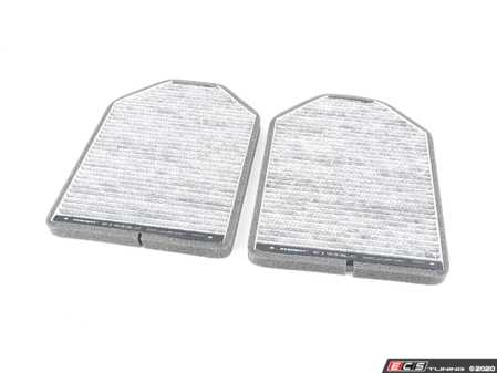 ES#3676697 - 4D0898438A - Cabin Filter (Charcoal Lined) Set - Includes set of 2 filters - Hengst - Audi