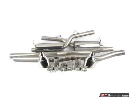 ES#2827472 - SSXAU355 - Cat-Back Exhaust System - Non-Resonated - 2.75" stainless steel with dual oval polished tips - Milltek Sport - Audi