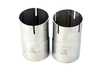 ES#2827472 - SSXAU355 - Cat-Back Exhaust System - Non-Resonated - 2.75" stainless steel with dual oval polished tips - Milltek Sport - Audi