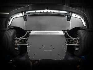 ES#4876430 - 008770LAEBKT - G20 M340i Skid Plate & Carbon Fiber Front Lip - Add aggressive styling & protect vital undercarriage components! - Enthusiast Bundles - BMW