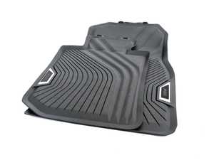 ES#4197966 - 51472461168 - G20 All Weather Front Floor Mat - Black - All Weather Protection With Style! - Genuine BMW - BMW