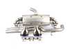 ES#3699038 - SSXAU794 - Cat-Back Exhaust System - Non-Resonated - 3.00" Stainless Steel non-resonated system with dual Burnt Titanium oval tips (170x107mm) - Milltek Sport - Audi