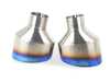ES#3699038 - SSXAU794 - Cat-Back Exhaust System - Non-Resonated - 3.00" Stainless Steel non-resonated system with dual Burnt Titanium oval tips (170x107mm) - Milltek Sport - Audi