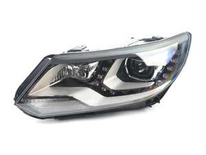 ES#2913339 - 5N0941753B - Headlight - Left - With cornering lights and LED daytime running lights - Genuine Volkswagen Audi - Volkswagen