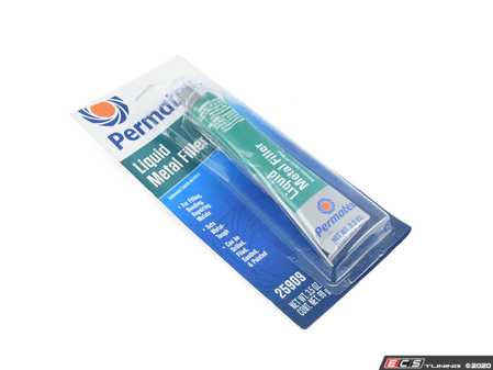 ES#4414551 - 25909 - Permatex Liquid Metal Filler - Easy-to-use filler can be drilled, filed, sanded and painted. Forms a long-lasting, metal-tough bond. - Permatex - Audi BMW Volkswagen Mercedes Benz MINI Porsche