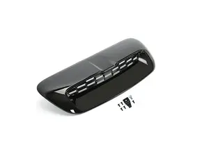 ECS Aggressive Hood Bonnet Air Intake Vent Scoop Cover - Gloss Black 