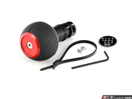 ES#3141685 - GS2SECS - ECS Exclusive - Black Air Leather - Black Anodized - Weighing in at approximately 215 grams the added inertial mass makes shifting effort substantially less while speeding up the process at the same time. - Black Forest Industries - Audi Volkswagen