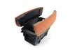 ES#3082714 - 51168062660 - Leather Armrest - Front Center - Aragon Braun - Genuine BMW - BMW