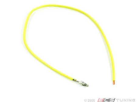 ES#8862 - 000979133-YLW - Headlight Connector Repair Wire - Yellow - Repair damaged connections - ECS - Audi Volkswagen