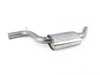 ES#3619133 - 140751 - 3" Stainless Steel Cat-Back System - Featuring 4" single round rolled angle-cut tips - Borla - Volkswagen