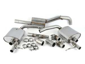 ES#4420015 - SSXVW622 - Cat Back- Resonated Valved System without tips - Get that Exhaust tone you've been looking for! - Milltek Sport - Volkswagen