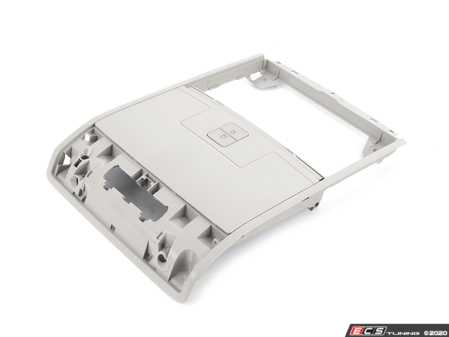 ES#3249177 - 5NN867591RM5 - Over Head Trim Panel  - Storm Grey  - Panel that contains the switch to control the sunroof shade - Genuine Volkswagen Audi - Volkswagen
