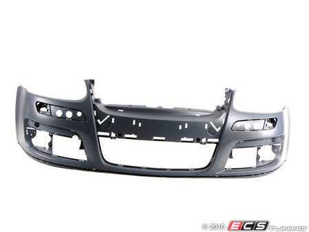 ES#2167957 - 951307aj - Front Bumper Cover - No holes for side markers. Comes primed and ready for paint. - Bremmen Parts - Volkswagen