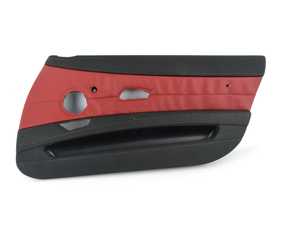 ES#249400 - 51419152882 - Leather Door Lining - Right - Imola Red - Genuine BMW - BMW