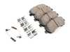 ES#3161551 - EUR1406 - Euro Ceramic Brake Pad Set - Ceramic composite developed to meet low dust & noise requirements. Includes new shims, and sensors. - Akebono - Mercedes Benz