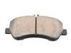 ES#3161551 - EUR1406 - Euro Ceramic Brake Pad Set - Ceramic composite developed to meet low dust & noise requirements. Includes new shims, and sensors. - Akebono - Mercedes Benz