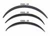 ES#4423775 - E300.20IN - 20" Silicone Rear Chip Guards - Pair - Protect the paint on your rear bumper from rocks and other road debris - Rennline - Audi BMW Volkswagen Mercedes Benz MINI Porsche