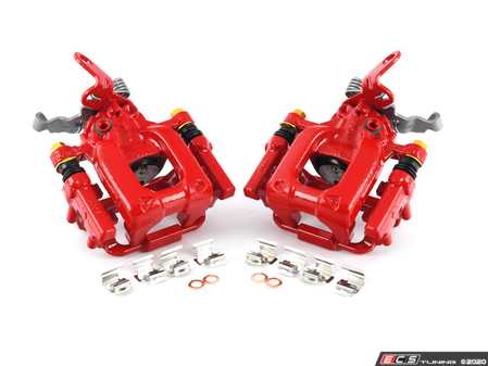 ES#3160973 - S6384 - Rear Brake Calipers - Pair - Restore braking performance with fresh new powdercoated parts - Power Stop - Volkswagen