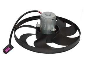 ES#2816134 - 6X0959455F - Primary Fan Assembly - 345MM - Main fan responsible for pulling air through your radiator. - Hamburg Tech - Audi Volkswagen