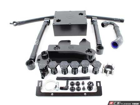 ES#4423777 - VTT-MQB-CC - VTT 1.8/2.0 MQB Complete Catch Can System - The only catch can on the market that addresses both sides of the PCV System! - Vargas Turbo Technologies - Volkswagen