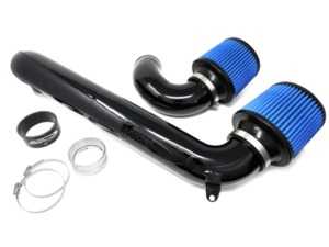 ES#4424102 - G8X-ELT-INTK-b - BMS Elite Performance Intake - Black High Gloss w/ Blue Filters  - Replace your restrictive air box with these dual high flow cone filters for the highest possible air flow! - Burger Motorsports - BMW