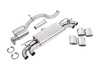 ES#4424069 - UH053-EXA-OVAL - Unitronic Cat-Back Exhaust System - Oval Chrome Tips - Maximum performance, while maintaining a comfortable and unobtrusive exhaust tone inside the cabin - Unitronic - Volkswagen