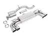 ES#4424263 - UH053-EXA-CHROME - Unitronic Cat-Back Exhaust System - Round Chrome Tips - Maximum performance, while maintaining a comfortable and unobtrusive exhaust tone inside the cabin - Unitronic - Volkswagen