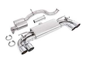 ES#4424263 - UH053-EXA-CHROME - Unitronic Cat-Back Exhaust System - Round Chrome Tips - Maximum performance, while maintaining a comfortable and unobtrusive exhaust tone inside the cabin - Unitronic - Volkswagen