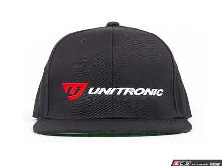 ES#4429859 - UH006-GR8 - Unitronic Black Snapback Cap Full Logo - Get yours NOW and represent Unitronic with pride! - Unitronic - Audi Volkswagen