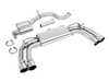 ES#4424070 - UH054-EXA-CHROME - Unitronic Cat-Back Exhaust System - Round Chrome Tips - Maximum performance, while maintaining a comfortable and unobtrusive exhaust tone inside the cabin - Unitronic - Audi