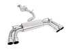 ES#4424070 - UH054-EXA-CHROME - Unitronic Cat-Back Exhaust System - Round Chrome Tips - Maximum performance, while maintaining a comfortable and unobtrusive exhaust tone inside the cabin - Unitronic - Audi