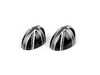 ES#4430524 - 51162147671 - Union Jack Mirror Cap Covers - Set - Attaches to the front of the side mirror housing over the stock mirror cap, peel and stick - ECS - MINI