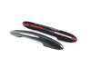 ES#4265307 - 512174345355 - Door Handle Carbon Fiber Design Cover - Set Without Key/ With Lights  - (NO LONGER AVAILABLE) - Add on some carbon fiber gloss trim to your factory door handles - ECS - 