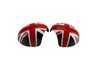 ES#4430600 - 51160415113 - Union Jack Mirror Cap Covers - Set - Attaches to the front of the side mirror housing over the stock mirror cap, peel and stick - ECS - MINI