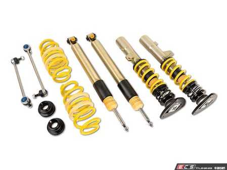 ES#4430626 - 1820220842 - ST XTA Plus 3-Way Adjustable Damping Coilover Kit - Height adjustable coilover kit with 2-way adjustable compression damping, adjustable rebound damping, and top mounts for maximum performance and handling! - Suspension Techniques - MINI
