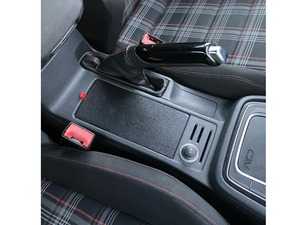 ES#4430680 - 2021066-7C-DELW - Cup Holder Delete Panel - Full Cover - White - Tired of looking at that nasty cup holder you've never cleaned? Just cover it up! - CJM Industries - Volkswagen