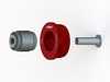 ES#4265721 - 008083LA01 - Front Control Arm Monoball Bushing Set - Rear Position - Eliminate deflection caused by the stock rubber bushings for improved cornering ability, accel and decel response - ECS - Audi Volkswagen