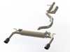 ES#4431063 - 015517LA - 8v A3 Quattro Valved Catback Exhaust System  - In-house engineered for Audi A3 enthusiasts! Featuring T304 SS Tig-welded 3.0" tubing, a center resonator and a valved muffler assembly. - ECS - Audi