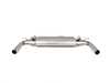 ES#4431063 - 015517LA - 8v A3 Quattro Valved Catback Exhaust System  - In-house engineered for Audi A3 enthusiasts! Featuring T304 SS Tig-welded 3.0" tubing, a center resonator and a valved muffler assembly. - ECS - Audi