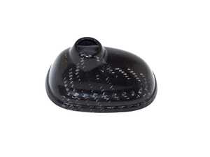 ES#4440326 - 65203442105 - Roof Antenna Base Carbon Fiber Cover - Stock base unit that mounts to the rear of the roof : peel and stick application for 8.1cm base - ECS - MINI