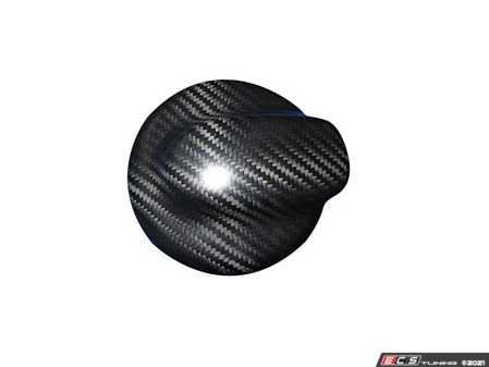 ES#4440337 - 51177148885CF - Carbon Fiber Gas Cap Cover - Peel and stick application - ECS - MINI