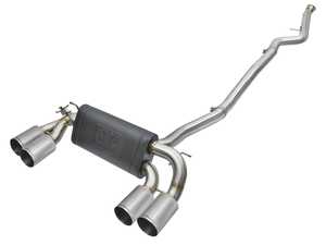 ES#4441775 - 49-36330-1P - MACH Force-Xp Stainless Cat-Back Exhaust System - Polished Tips - Upgraged your exhaust for an aggressive sound and greater power! up to +22 HP and +18lbs TQ - AFE - BMW